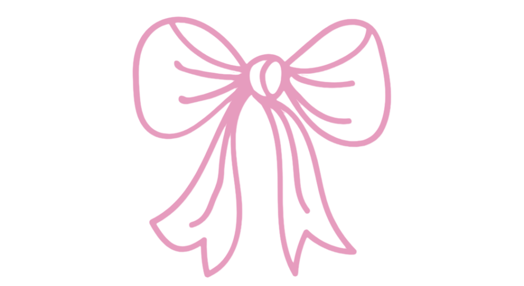 pink bow